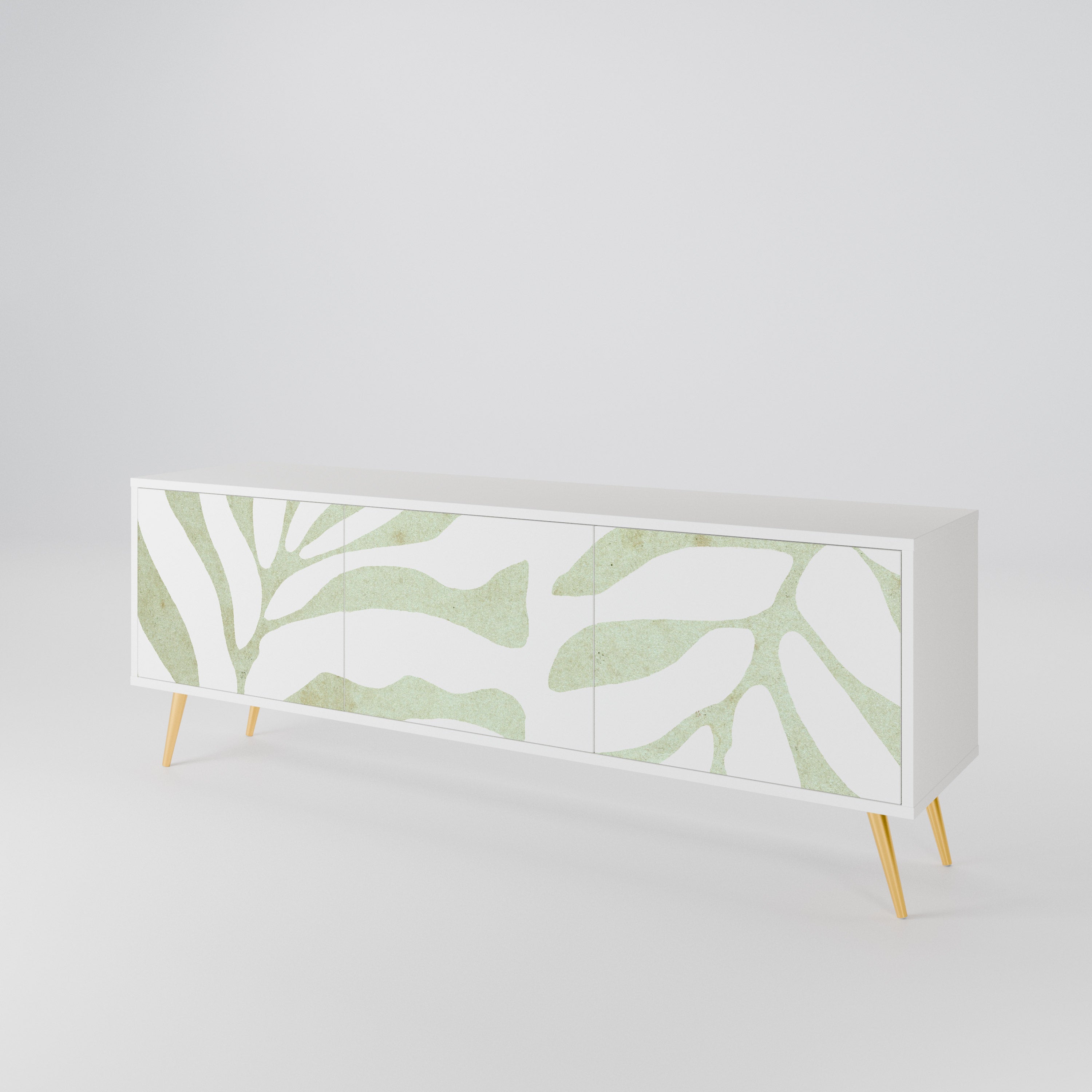 BOTANICAL SPARK TV-bänk med 3 dörrar