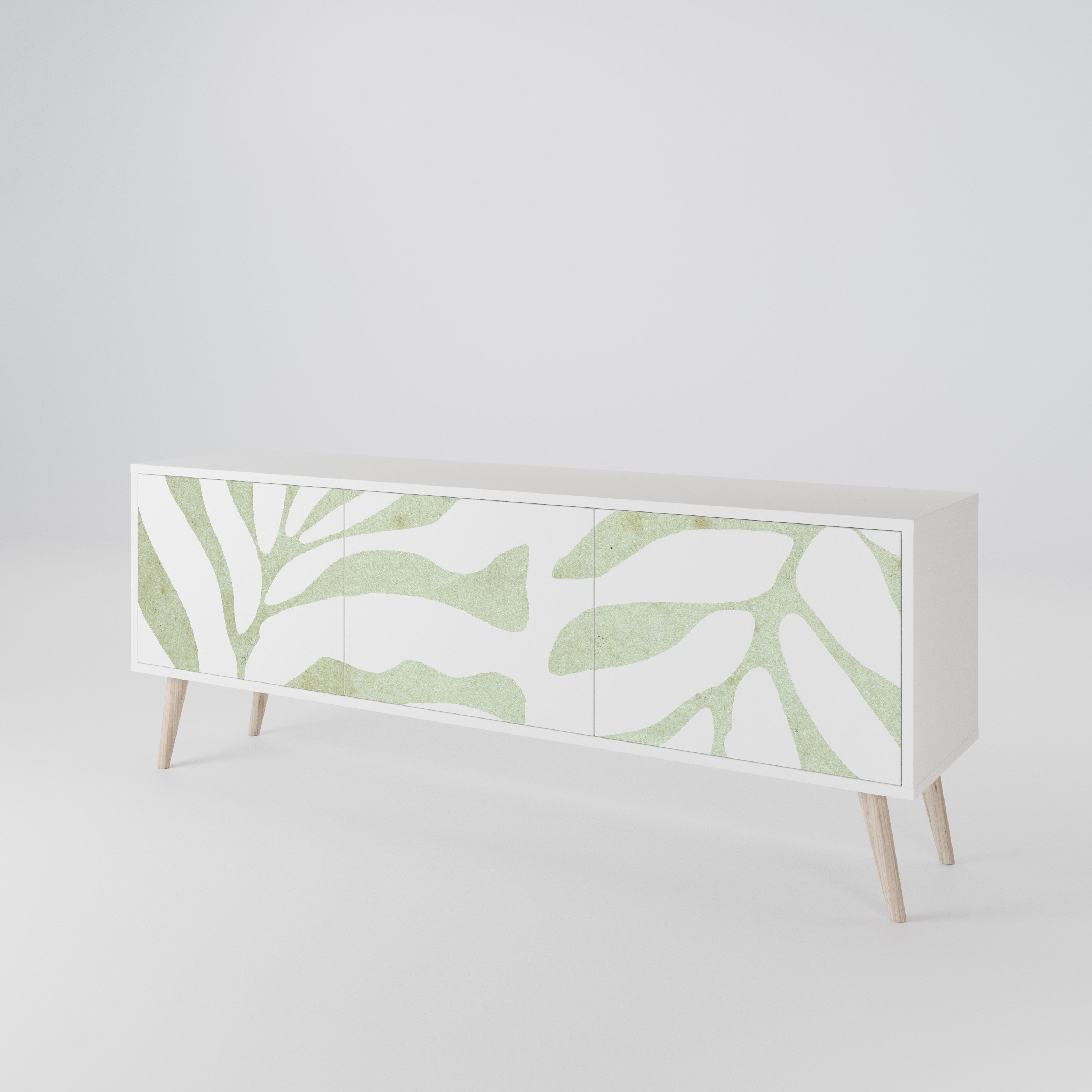 BOTANICAL SPARK TV-bänk med 3 dörrar