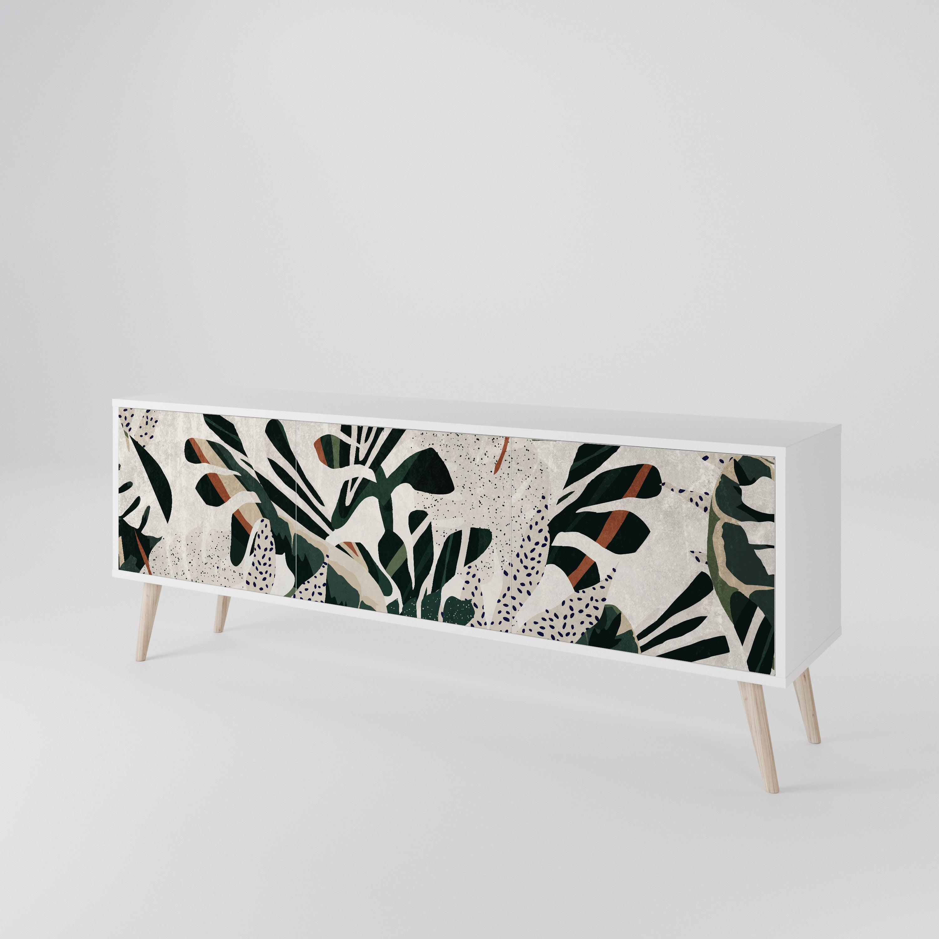 VERDURE FORMATION TV-bänk med 3 dörrar