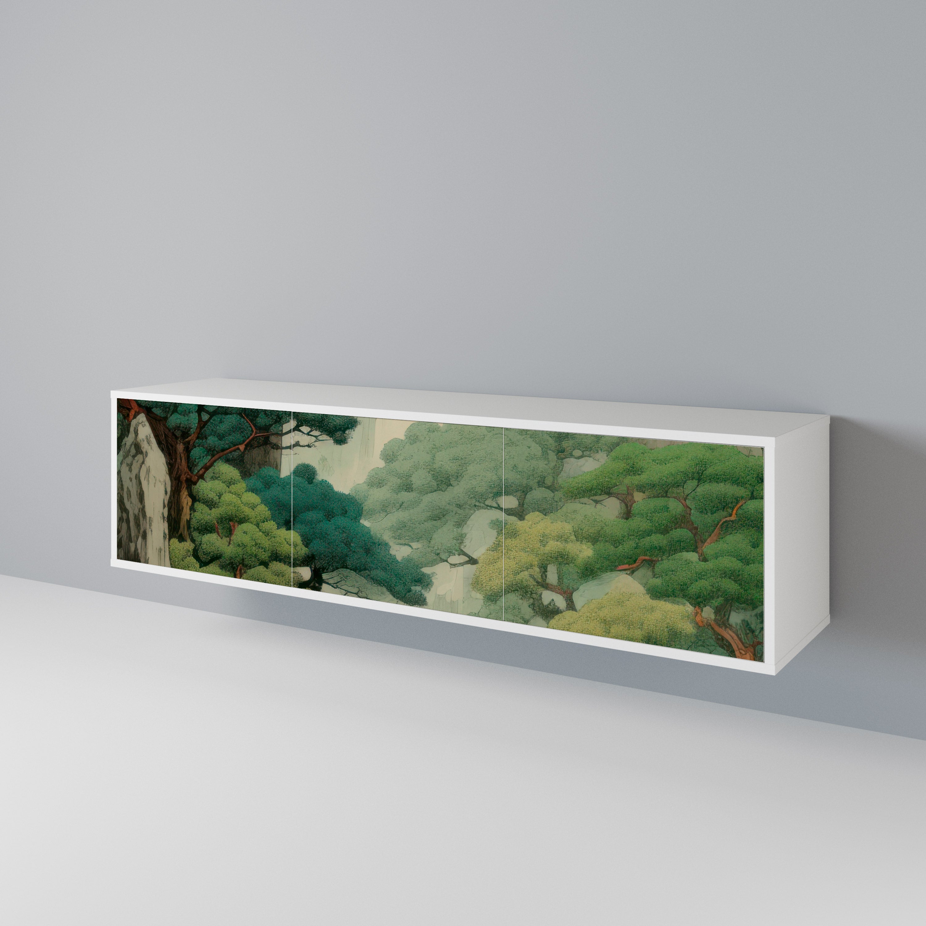 VERDURE ABYSS TV-bänk med 3 dörrar