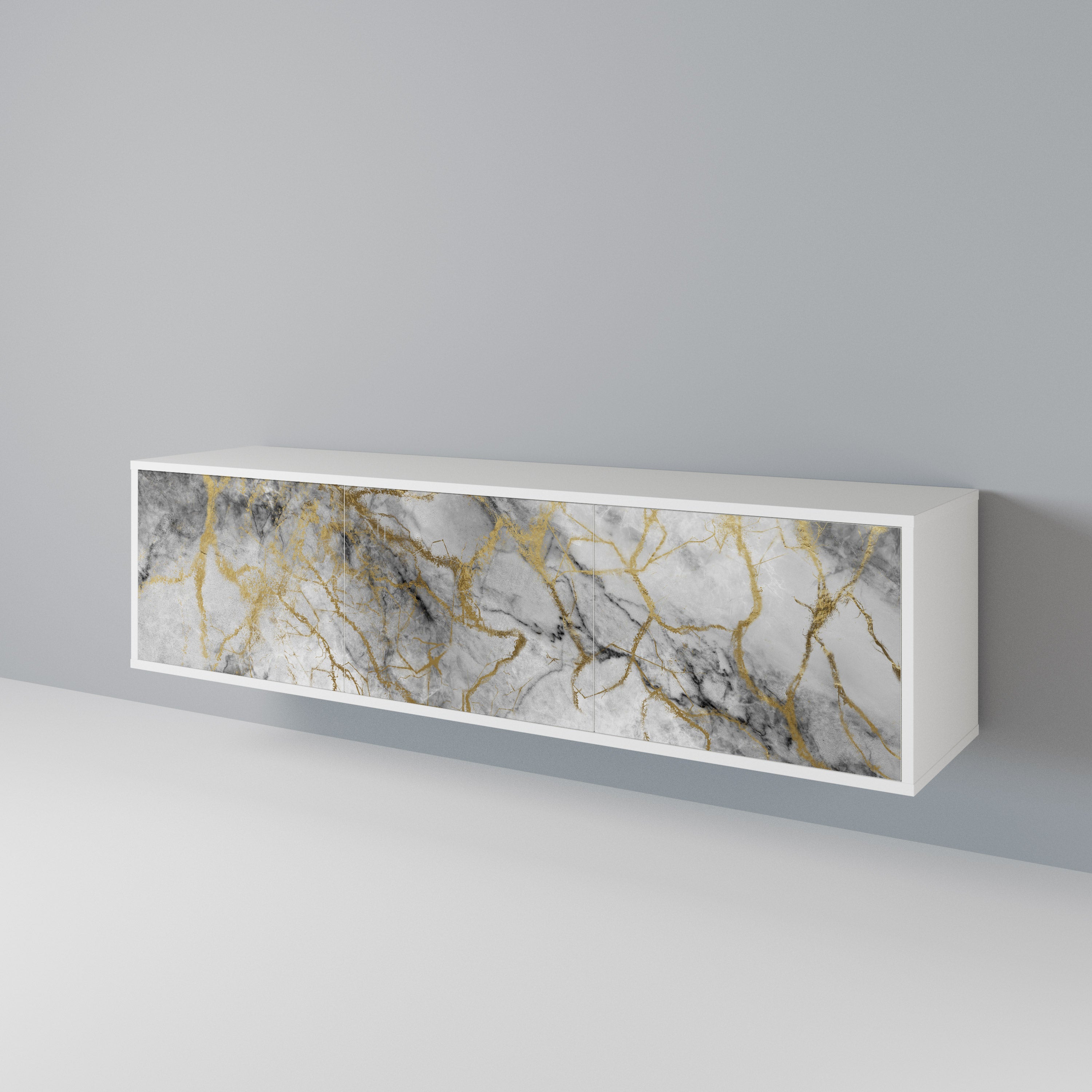 TIMELESS GLIDE TV-bänk med 3 dörrar