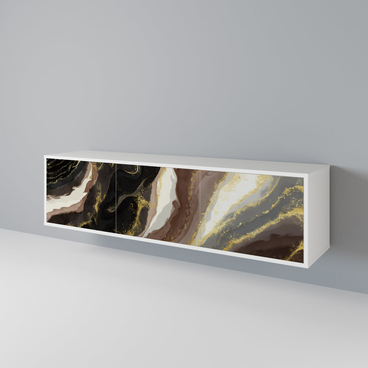 GOLD DUST 3-Door TV Cabinet