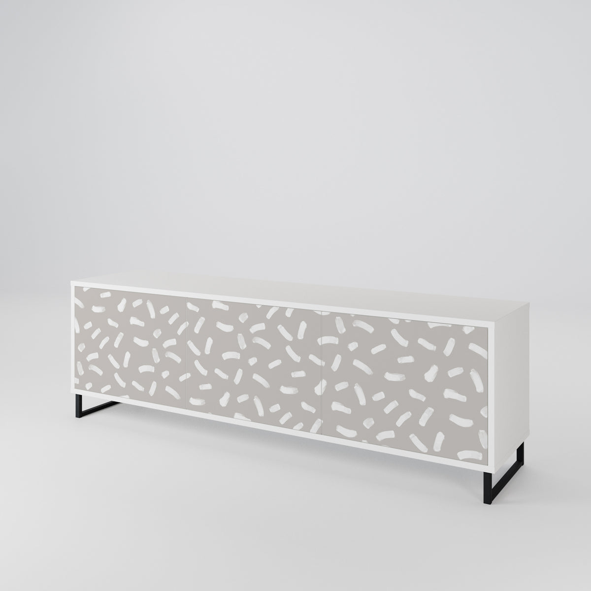 PASSING SECONDS 3-Door TV Cabinet