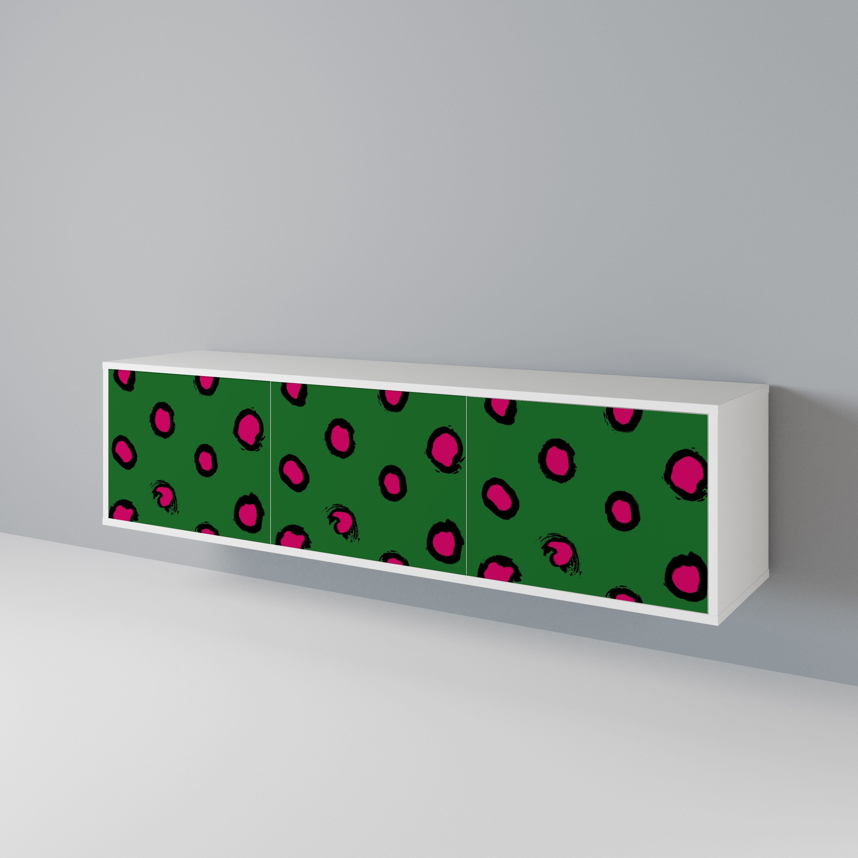 FUNKY SPOTS TV-bänk med 3 dörrar
