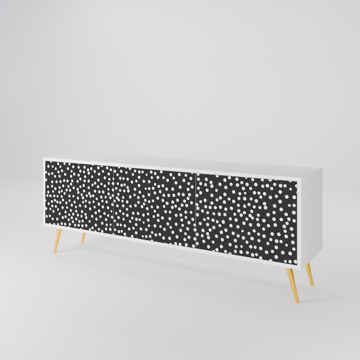 BLINDING LIGHTS 3-Door TV Cabinet