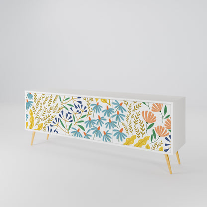 HELLO SPRING TV-bänk med 3 dörrar