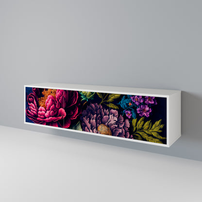BLOOMING ELEGANCE TV-bänk med 3 dörrar