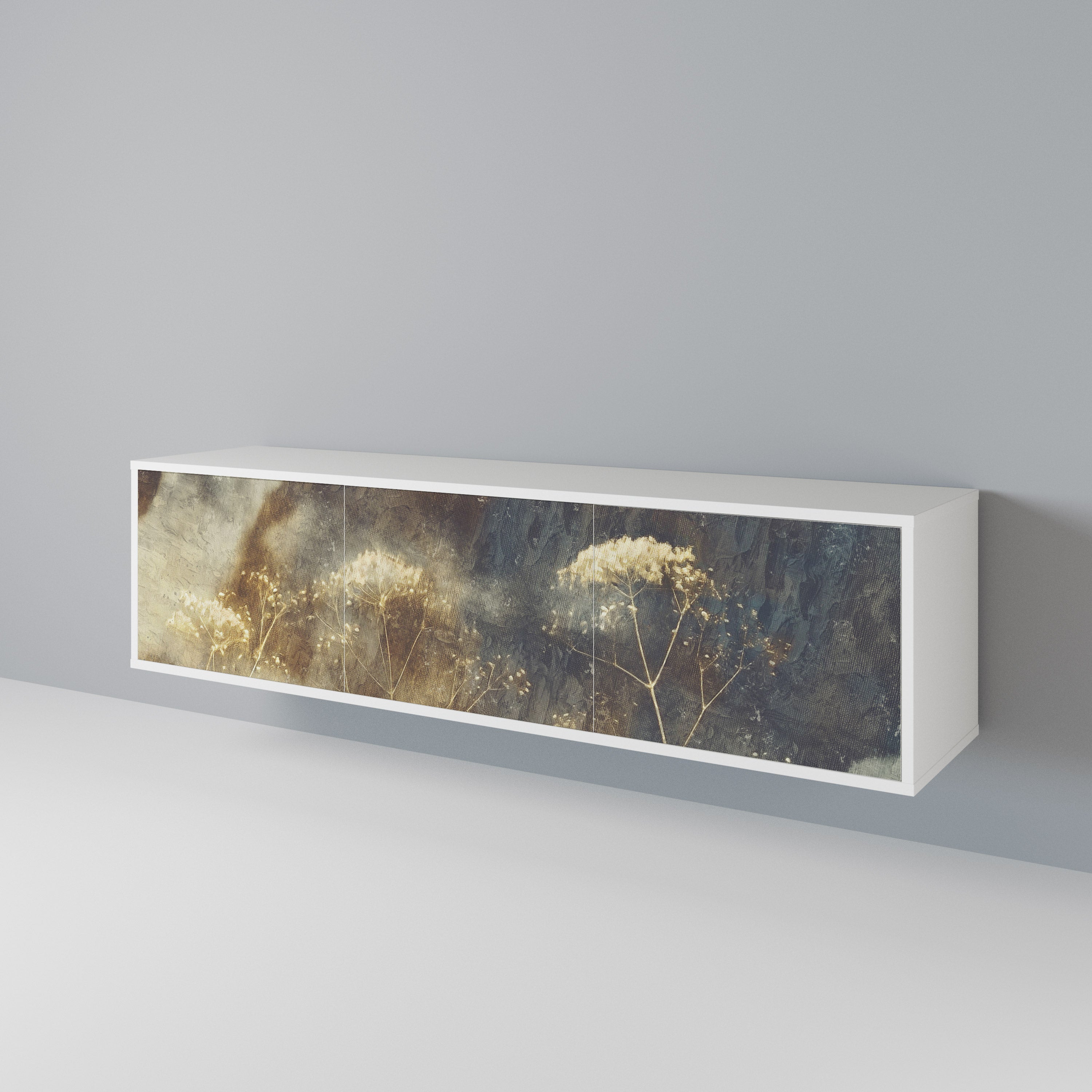 GENTLE POWER 3-Door TV Cabinet