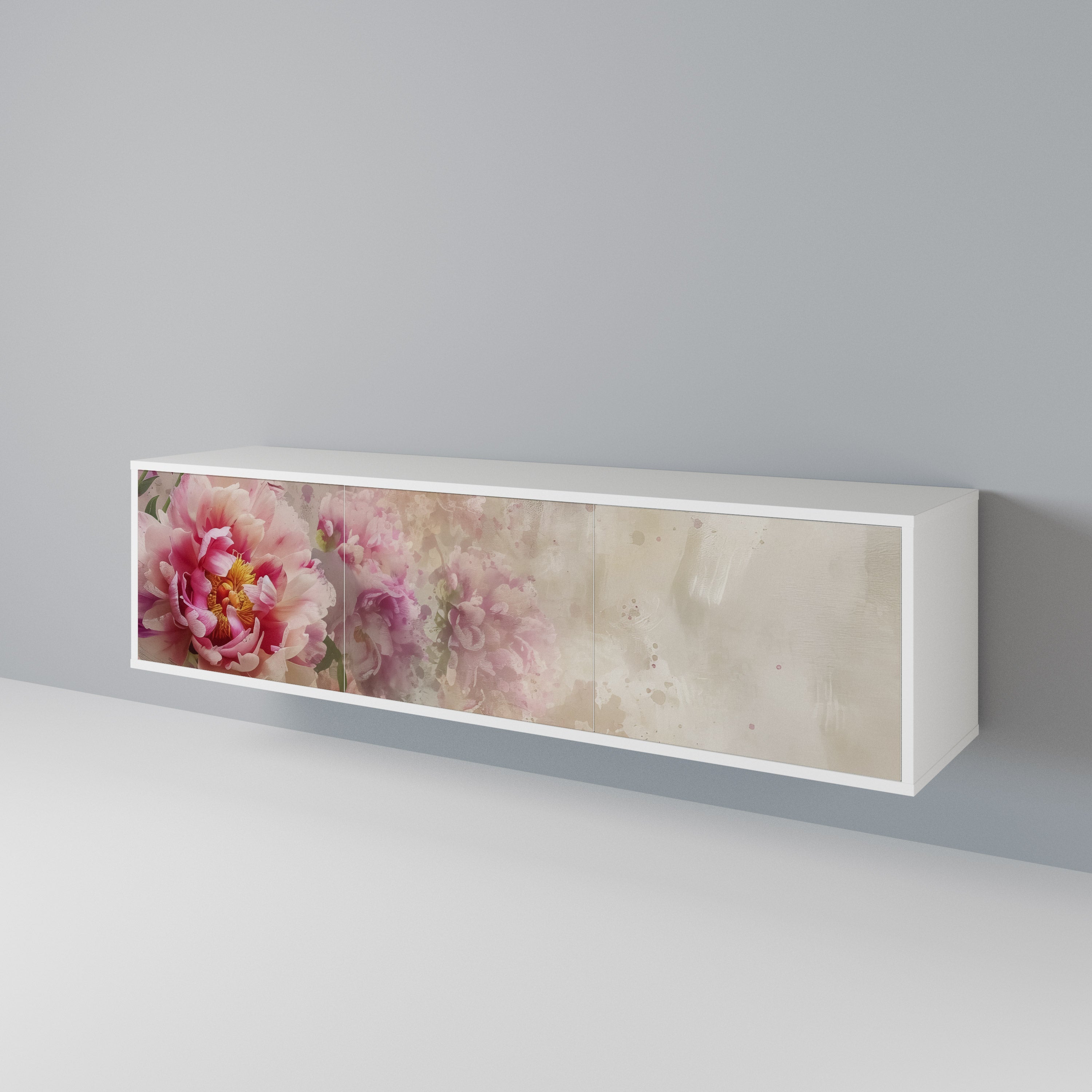 PEONY WHISPER 3-Door TV Cabinet