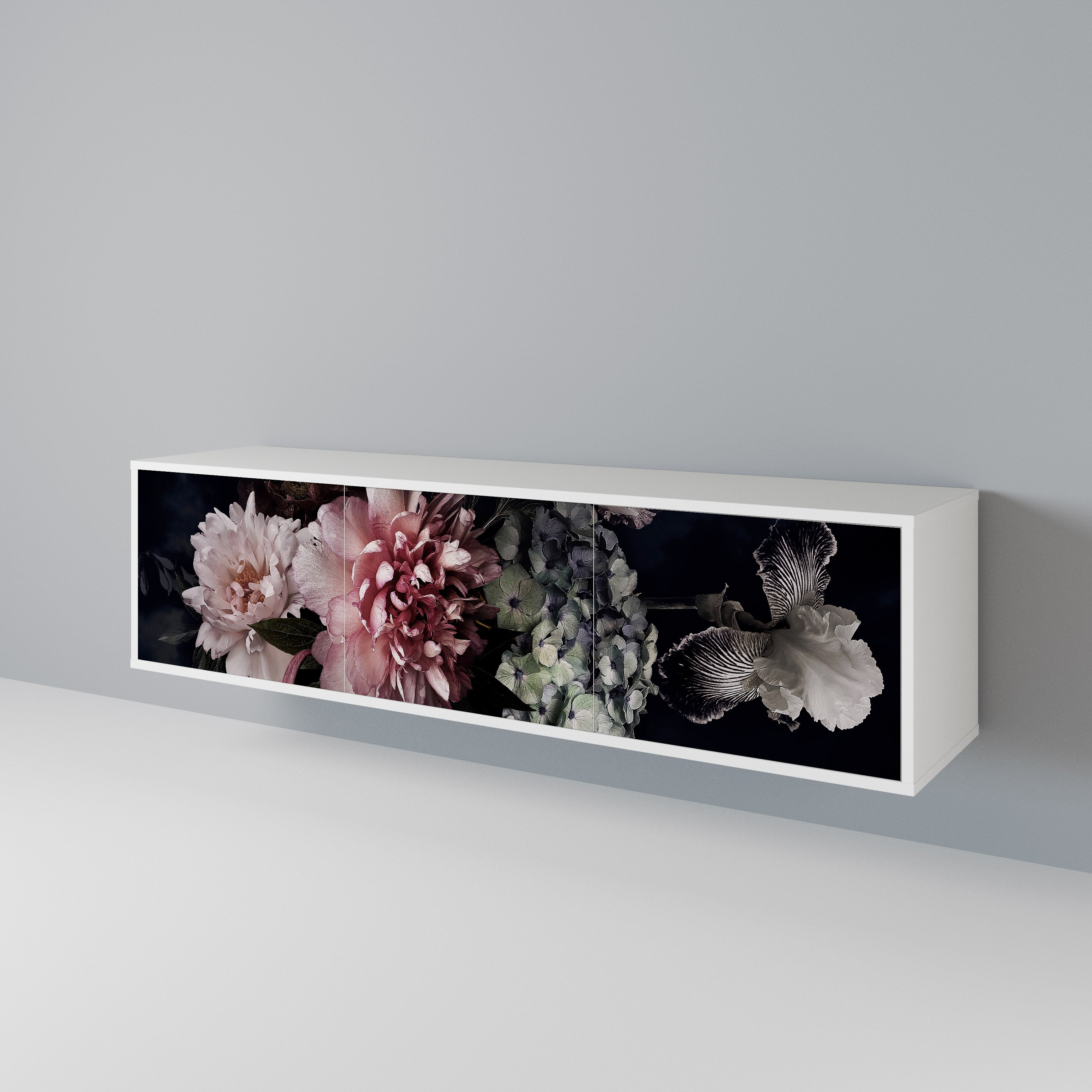 PURE BLOSSOM 3-Door TV Cabinet