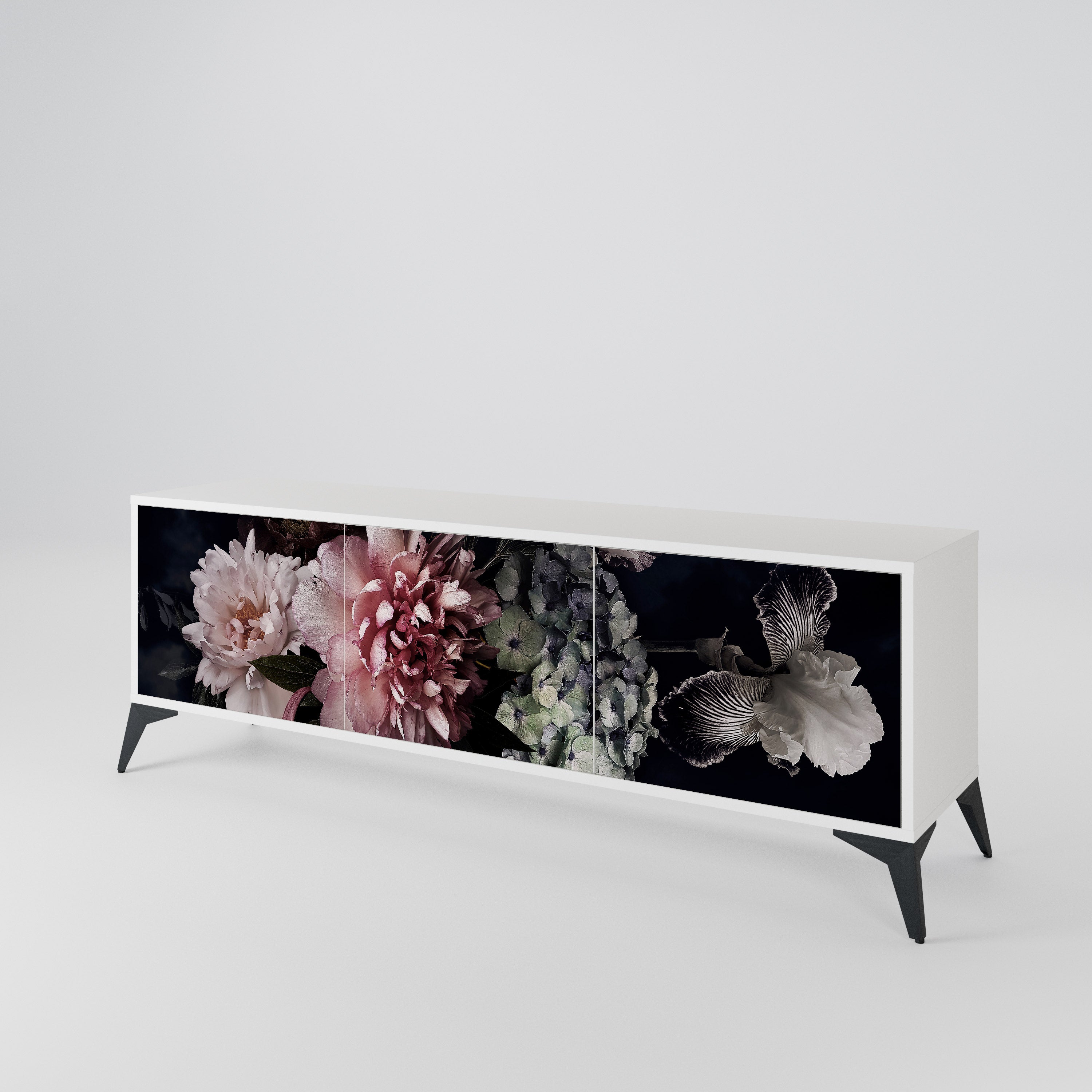 PURE BLOSSOM 3-Door TV Cabinet