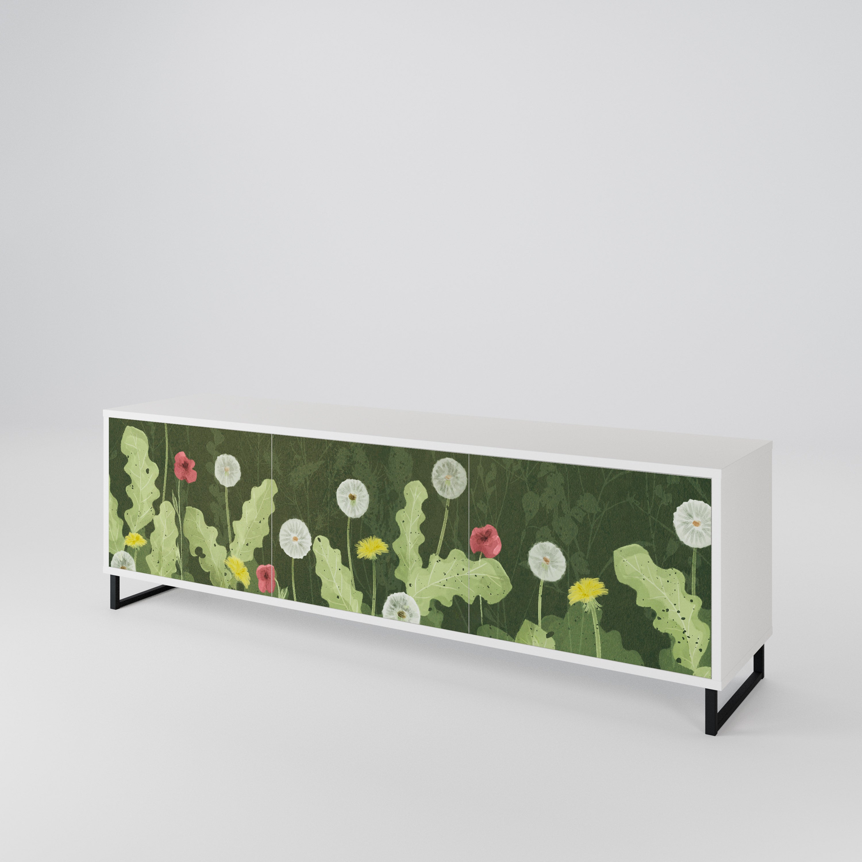 DANDELION AMUSE 3-Door TV Cabinet
