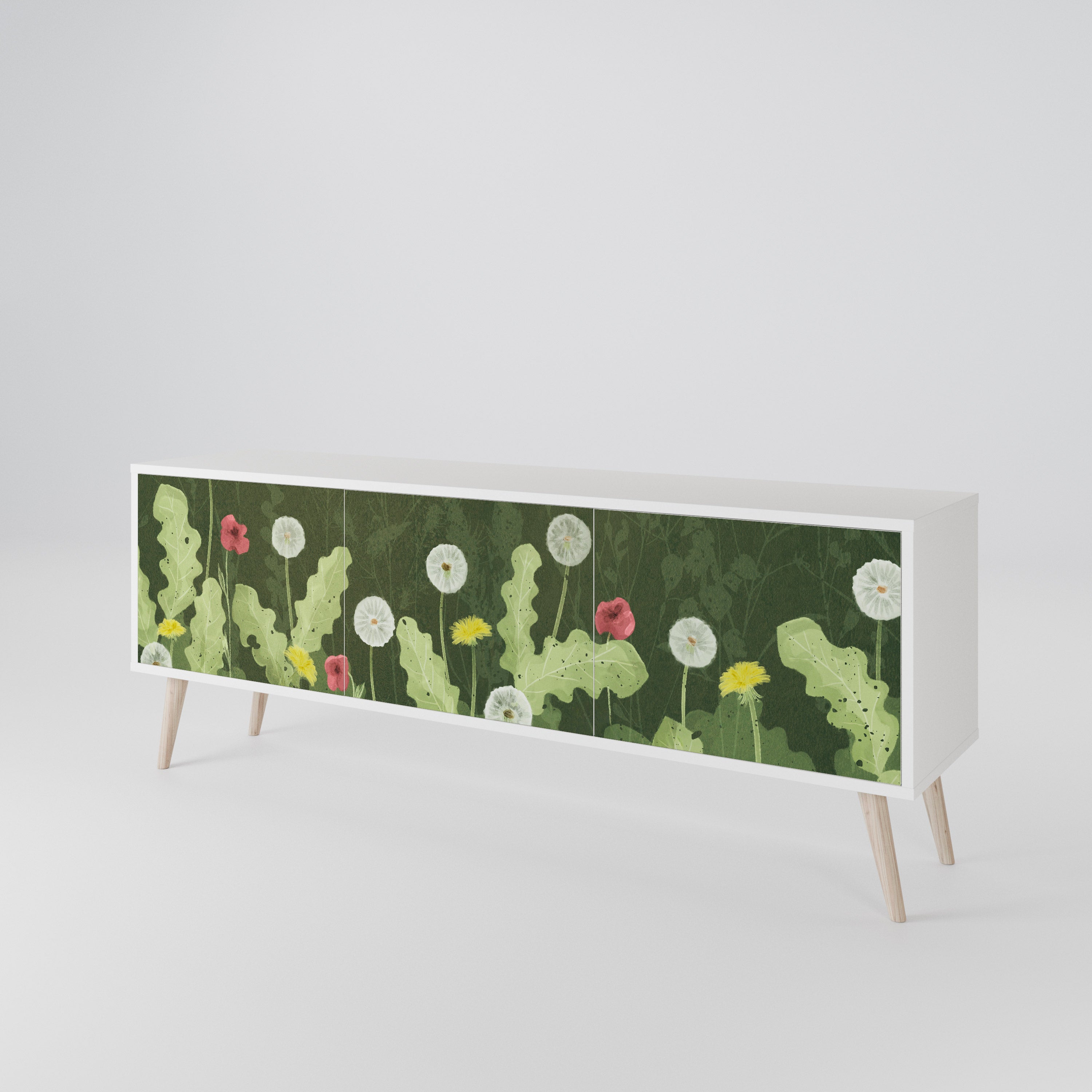DANDELION AMUSE 3-Door TV Cabinet