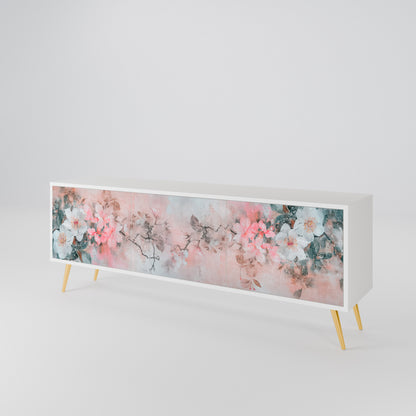 CHERRY BLOSSOM TV-bänk med 3 dörrar
