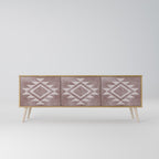 MARVEL MOSAIC 3-Door TV Stand in Oak Effect