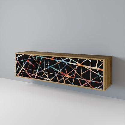 POLYGON VERVE TV-bänk med 3 dörrar