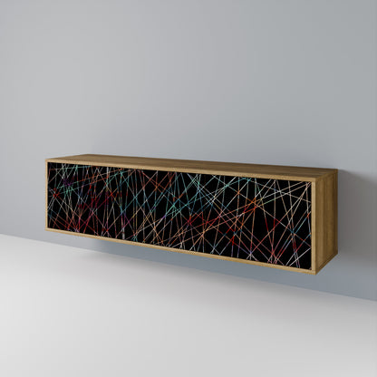 LUMINOUS SNARE TV-bänk med 3 dörrar