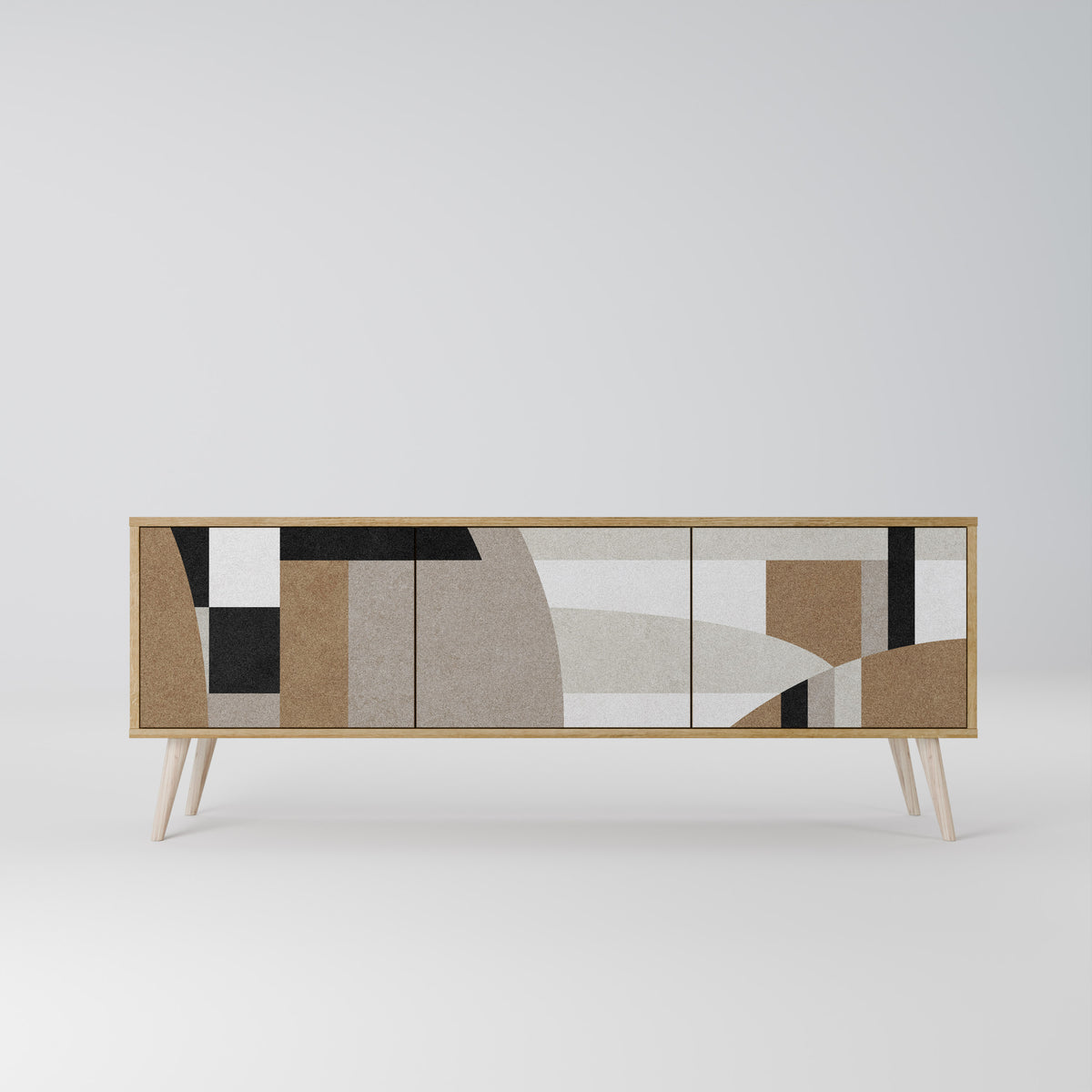 DELICATE MEMENTO TV-bänk med 3 dörrar