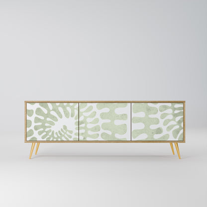 HELIX DANCE 3-Door TV Stand in Oak Effect