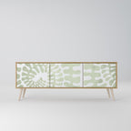 HELIX DANCE 3-Door TV Stand in Oak Effect