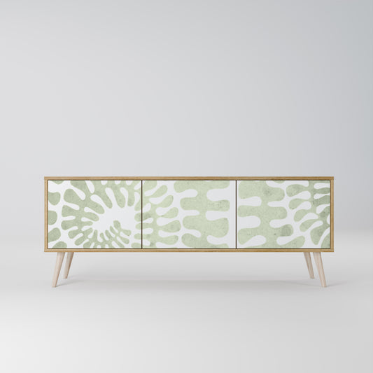 HELIX DANCE 3-Door TV Stand in Oak Effect