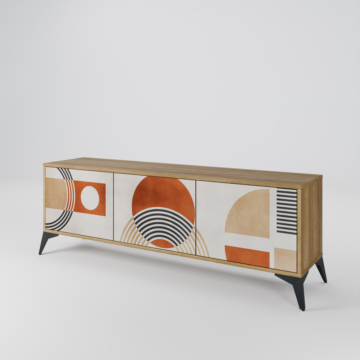 SPACE AROUND TV-bänk med 3 dörrar