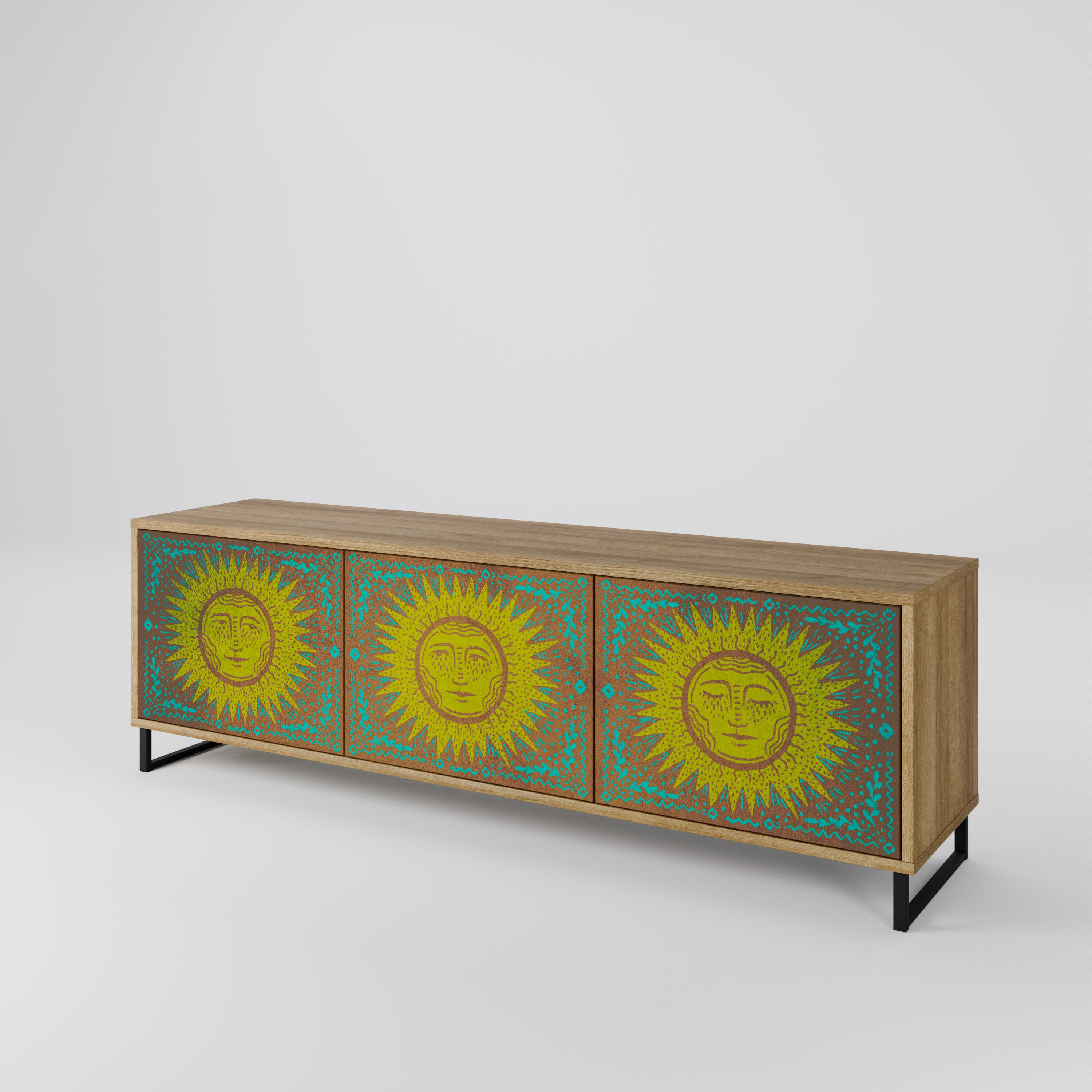 SUNSHINE EULOGY 3-Door TV Cabinet