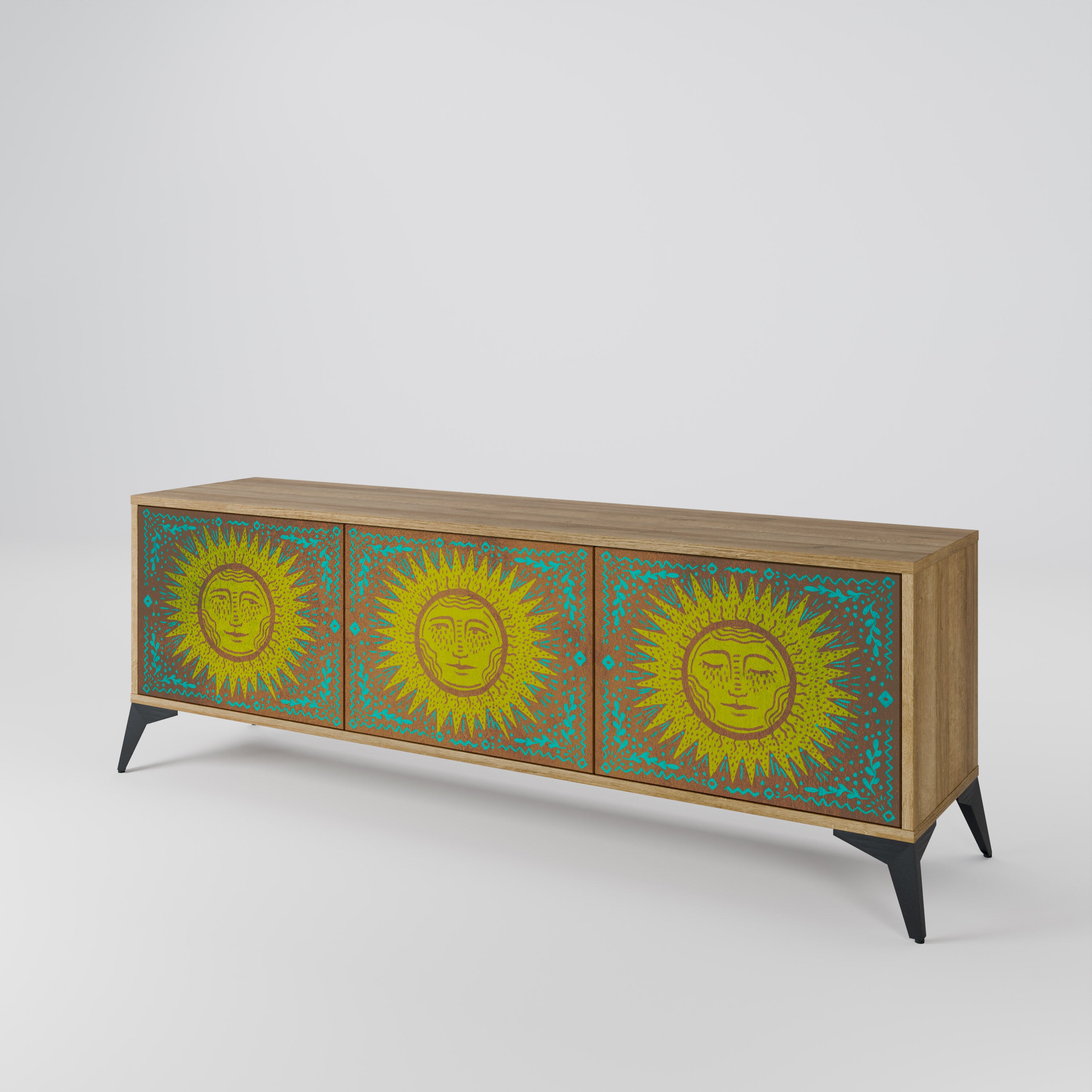 SUNSHINE EULOGY 3-Door TV Cabinet