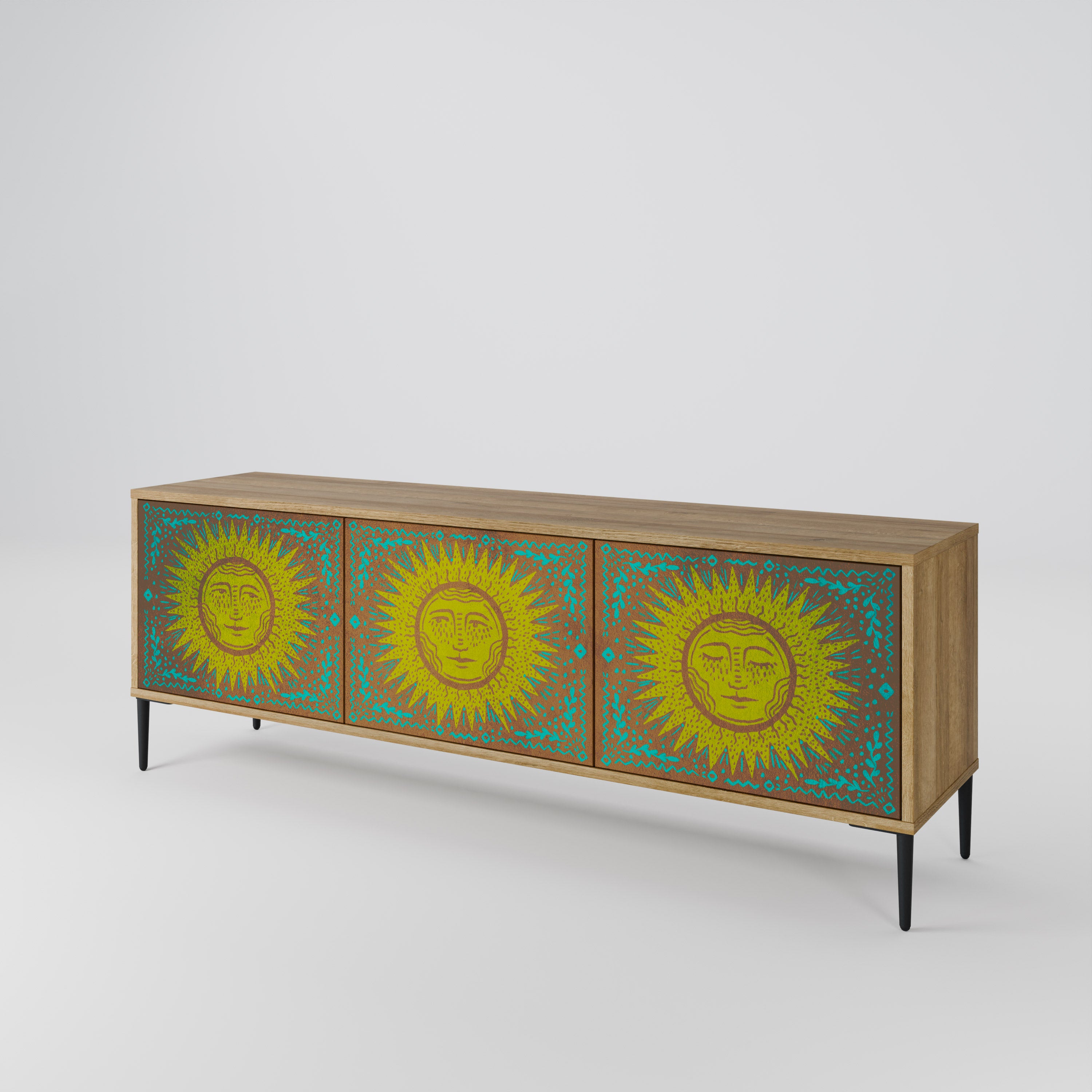 SUNSHINE EULOGY 3-Door TV Cabinet