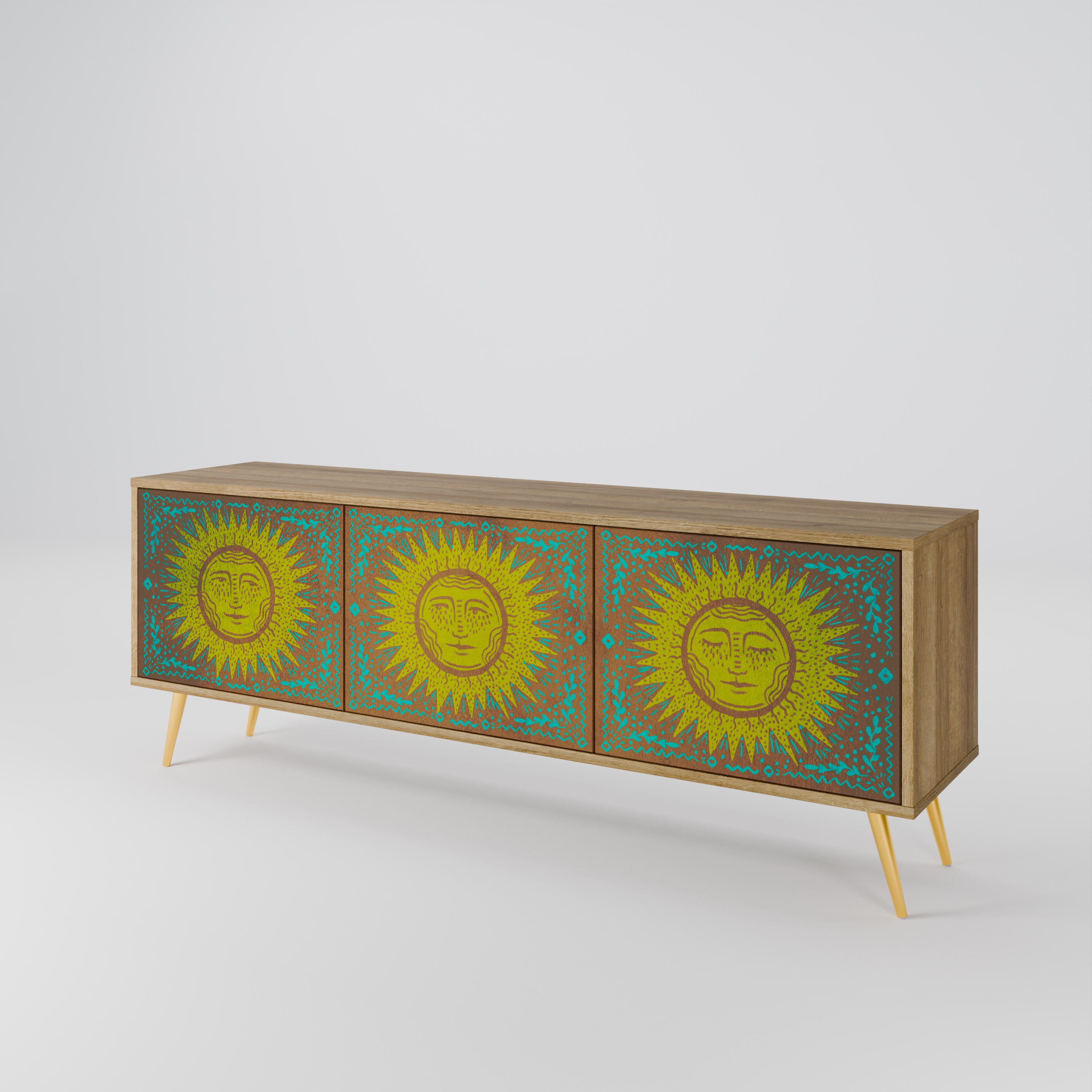 SUNSHINE EULOGY 3-Door TV Cabinet
