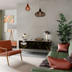 STELLAR CONSTELLATIONS 3-Door TV Stand in Oak Effect