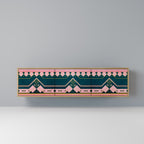 ROYAL COMPOSITION 3-Door TV Stand in Oak Effect