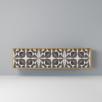 MONOCHROME NEXUS 3-Door TV Stand in Oak Effect