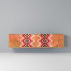 INDIAN FOLK 3-Door TV Stand in Oak Effect