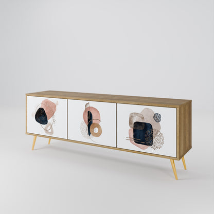 COLORFUL SHAPES TV-bänk med 3 dörrar