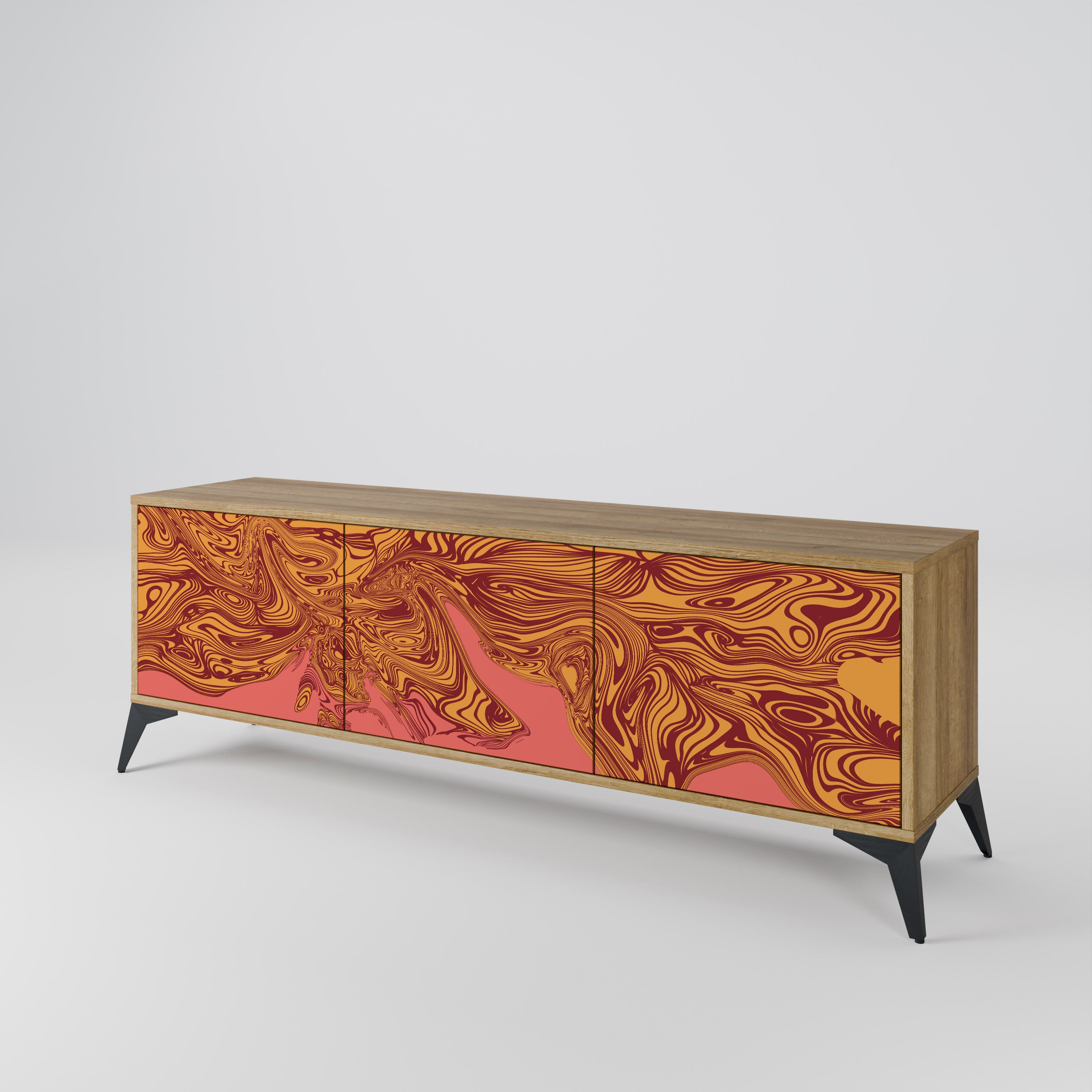 FLOATING THOUGHTS 3-Door TV Cabinet