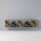 HEAVENLY BLOOM 3-Door TV Stand in Oak Effect