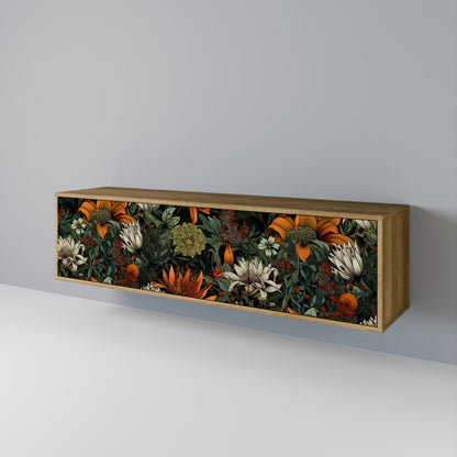 MIDNIGHT SPROUT 3-Door TV Cabinet