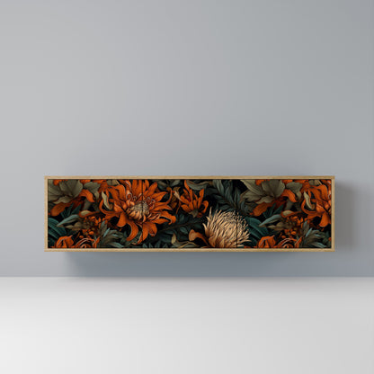 DAWN BLOOM 3-Door TV Stand in Oak Effect