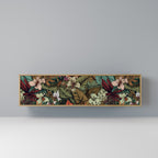 BOTANICAL EMERGENCE 3-Door TV Stand in Oak Effect