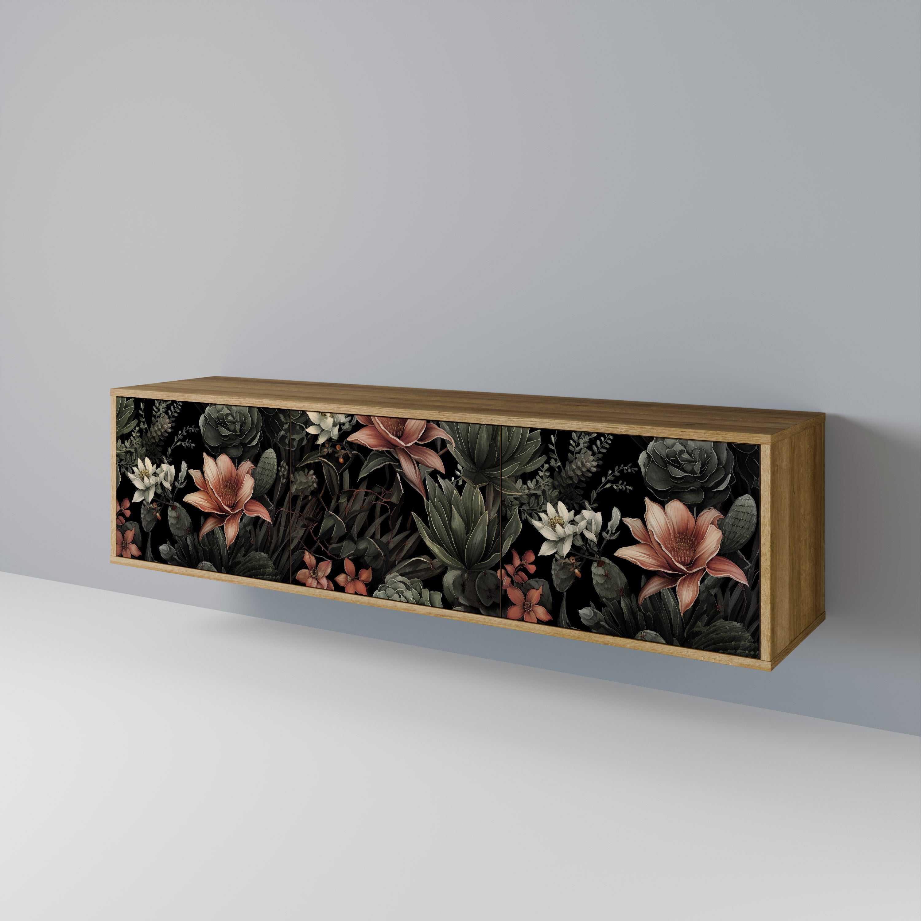 SECRET VERDURE TV-bänk med 3 dörrar