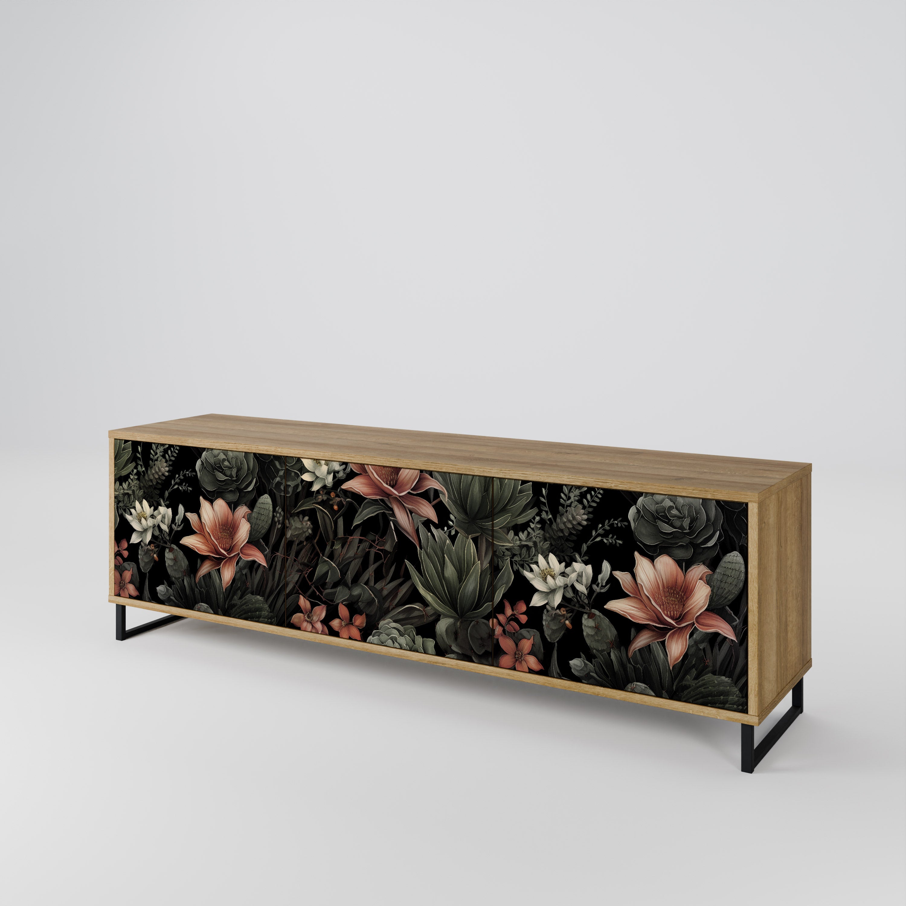 SECRET VERDURE TV-bänk med 3 dörrar