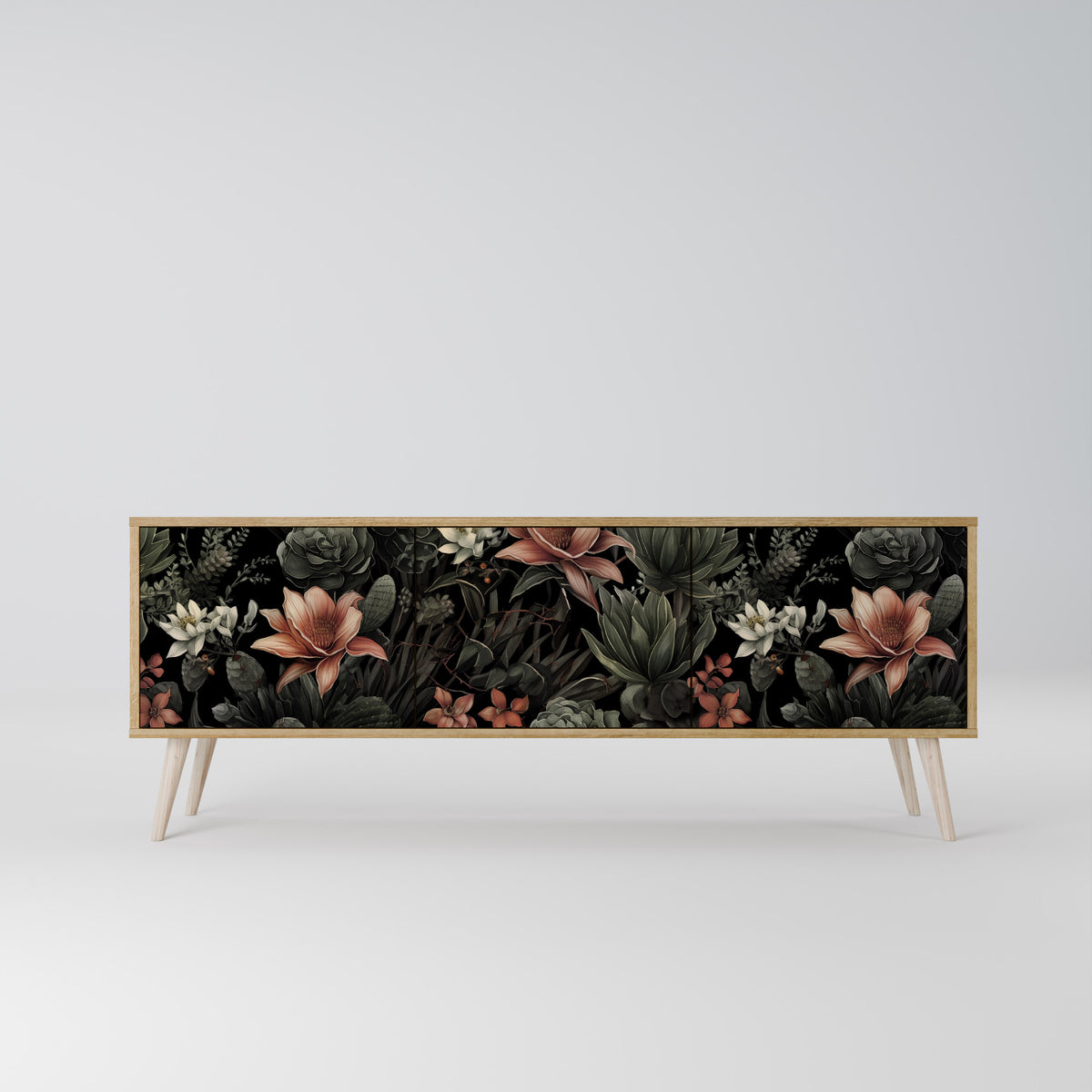 SECRET VERDURE TV-bänk med 3 dörrar