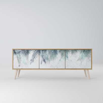 PALM VEIL TV-bänk med 3 dörrar