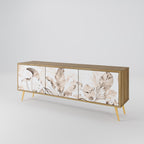 WILD TENDERNESS 3-Door TV Stand in Oak Effect