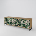 EERIE STROMANTHE 3-Door TV Stand in Oak Effect