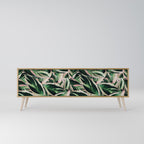 EERIE STROMANTHE 3-Door TV Stand in Oak Effect