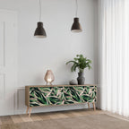 EERIE STROMANTHE 3-Door TV Stand in Oak Effect