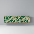 VERDANT PLEASURES 3-Door TV Stand in Oak Effect