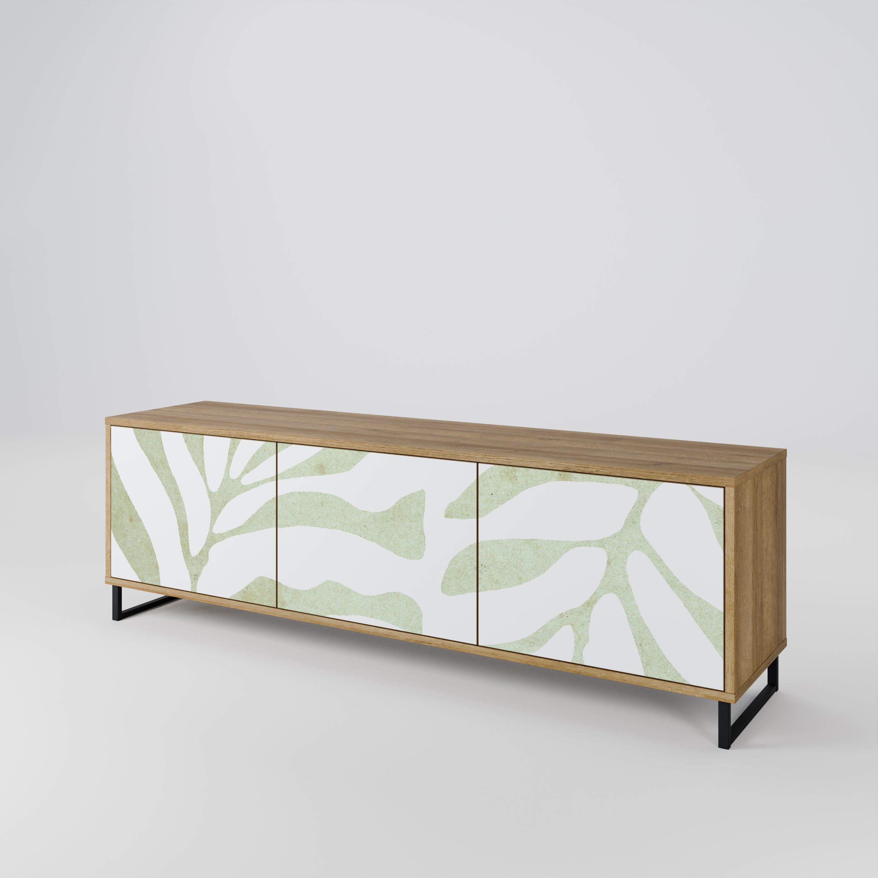 BOTANICAL SPARK TV-bänk med 3 dörrar